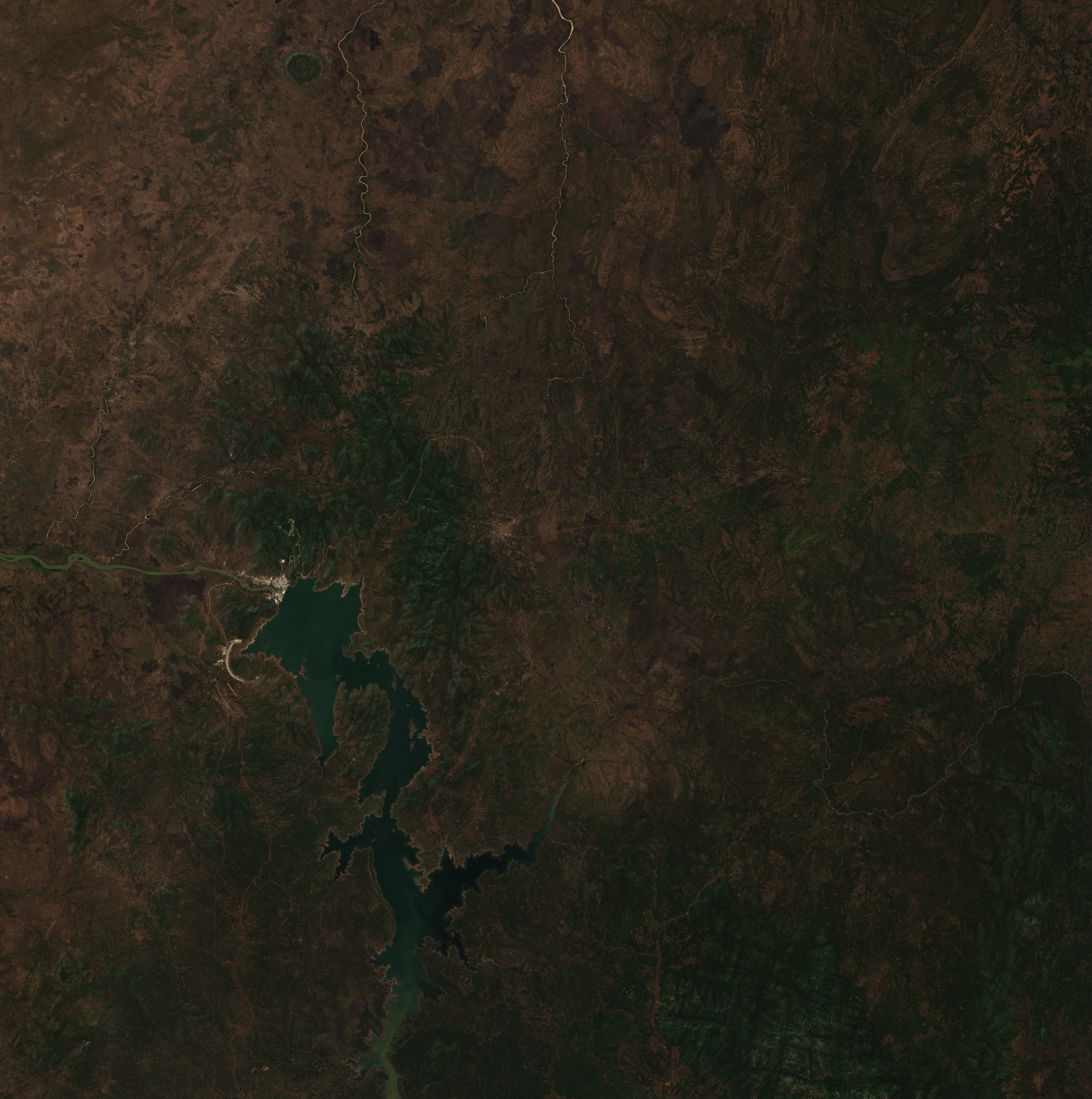 Grand Ethiopian Renaissance Dam - Nov 25, 2021